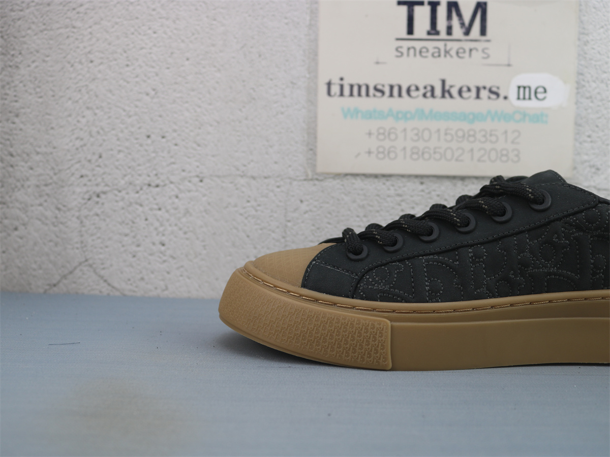 Stone Island X DIOR B33 Skateboard Shoes Men Low-Top Black
